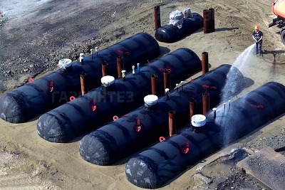 Система газоснабжения вагоноразмораживающего устройства в Приморском крае